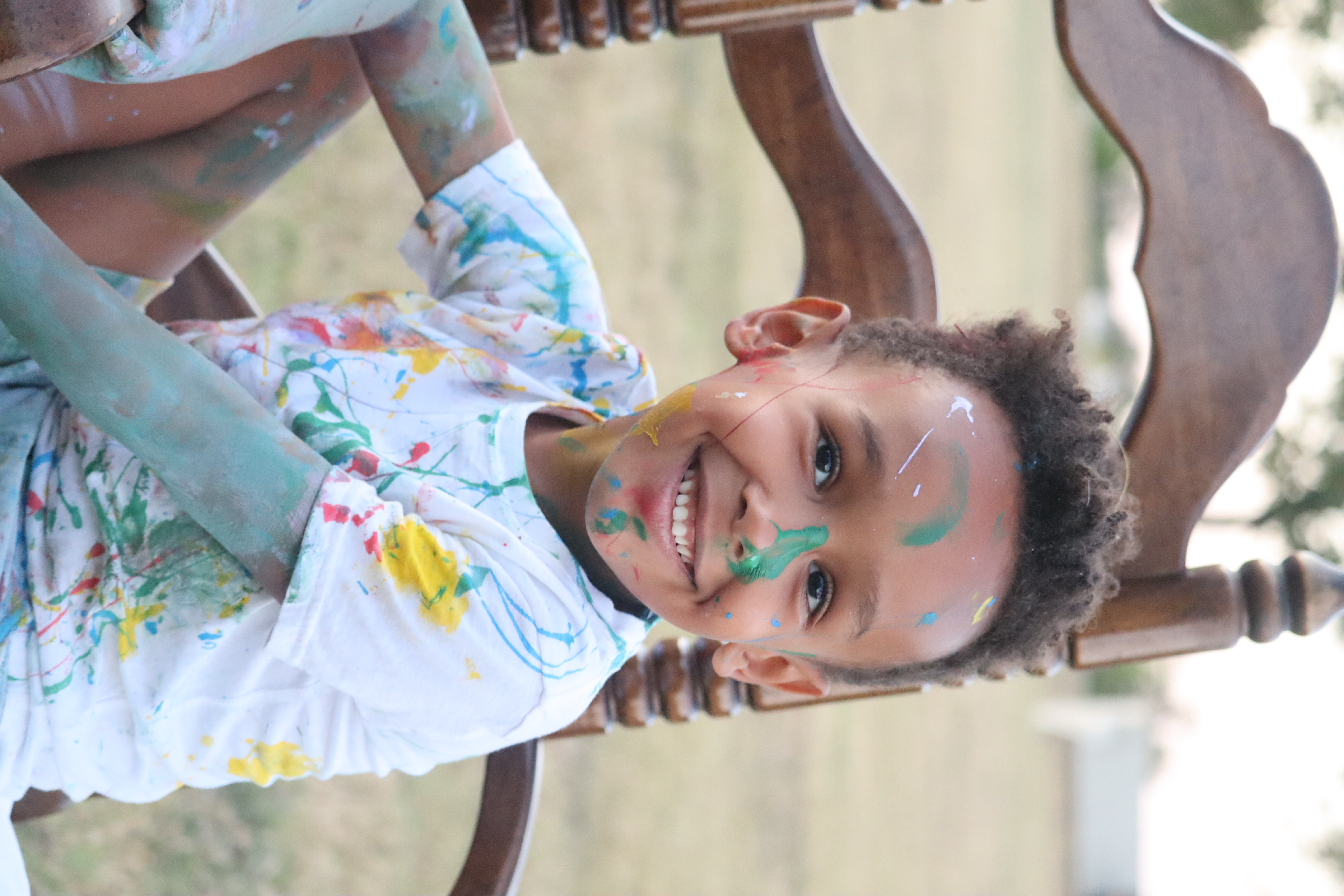 Family Paint Session photo 4